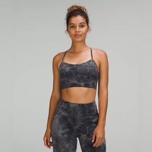 Lululemon Flow Y Nulu Longline Bra size 8